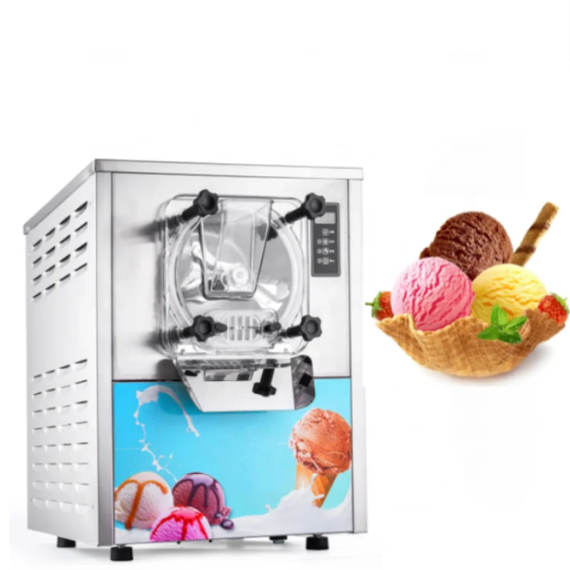 Завод Eismaschine Maker Machine Hielo Duro Crema небольшая партия Итальянского Мороженого