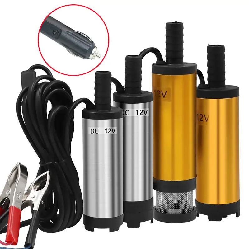12V/24V Electric Transfer Oil Diesel Fuel Electric Submersible Pump 51mm