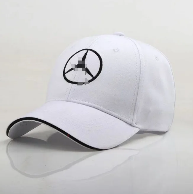 Wholesale cotton hats embroidery printing logo sandwich baseball caps duckbill caps advertising caps FOR BMW
