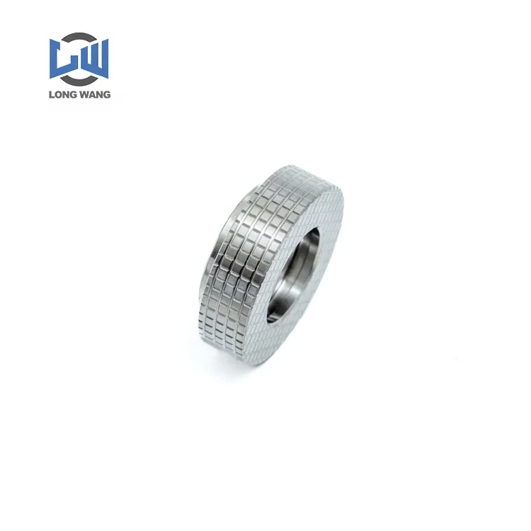 Custom High Precision Parts Aluminum CNC Knurled Aluminum Alloy Machining Milling Turning Top Flat Cap Knurled Nut Accessories
