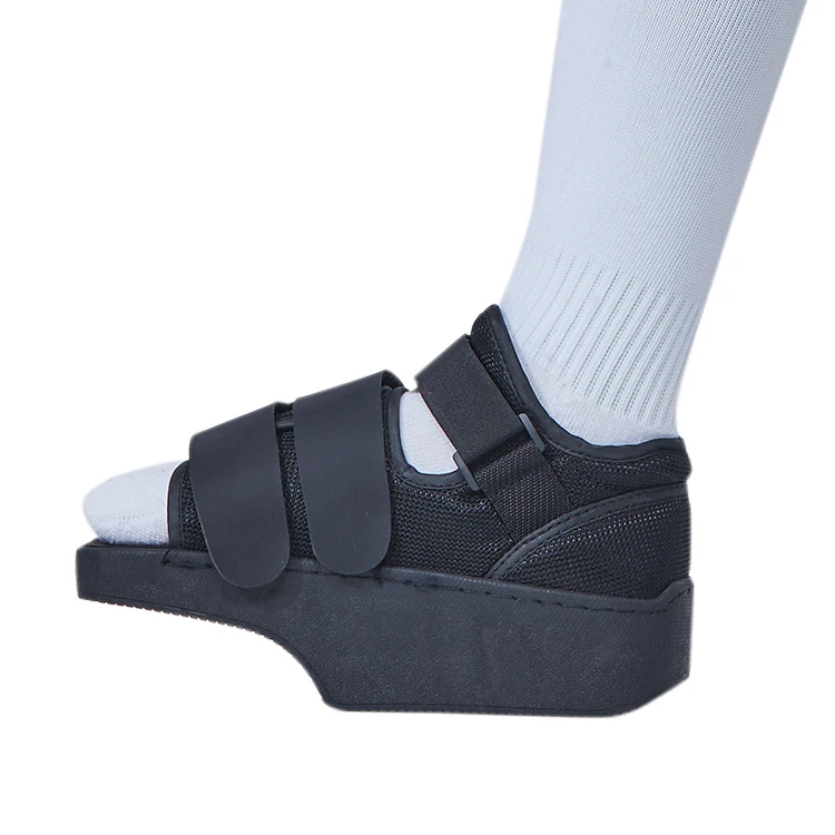 Square Toe Walking Shoe Fractured Foot Post Op Shoes Surgical Healing Shoes  for Broken Toe Foot Fracture