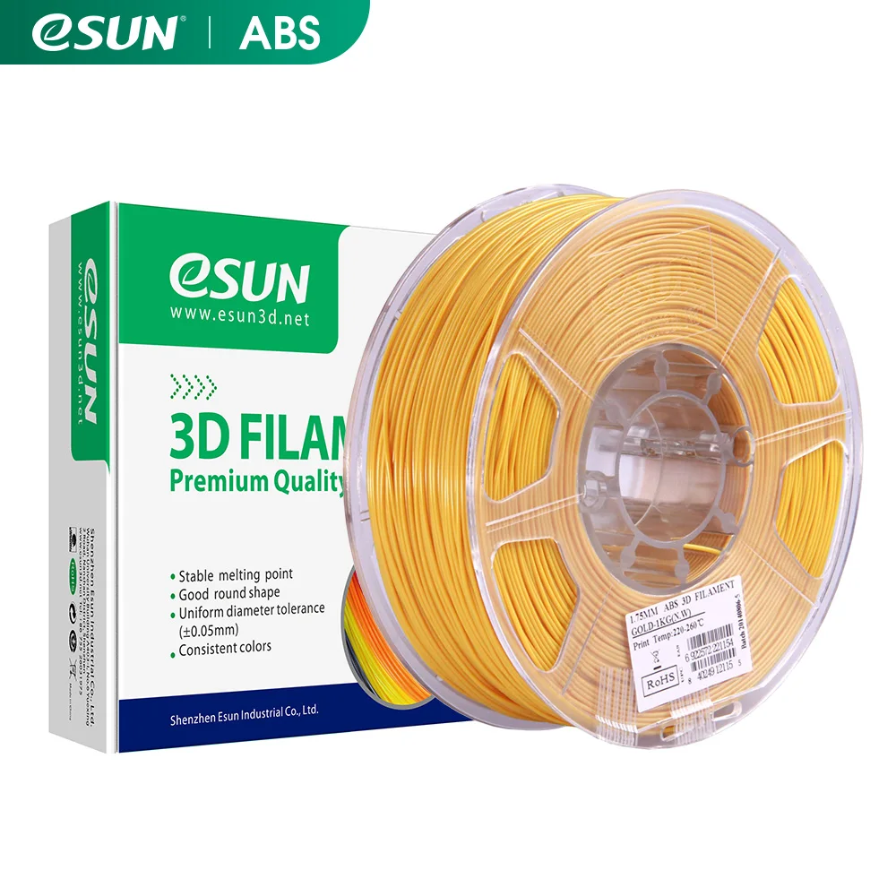 ESUN abs 3D печати нити ABS eABS 1 кг для 3d 75 мм