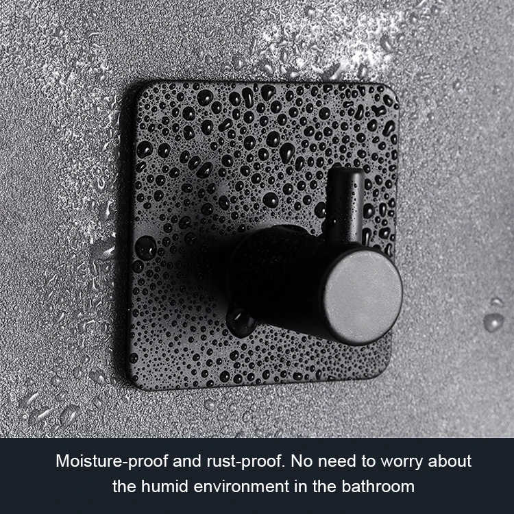 Stainless Steel Self Adhesive Wall Hooks Self-adhesive Wall Mounted Coat Towel Hook Adhesive Sticker Wall Hanger Hook