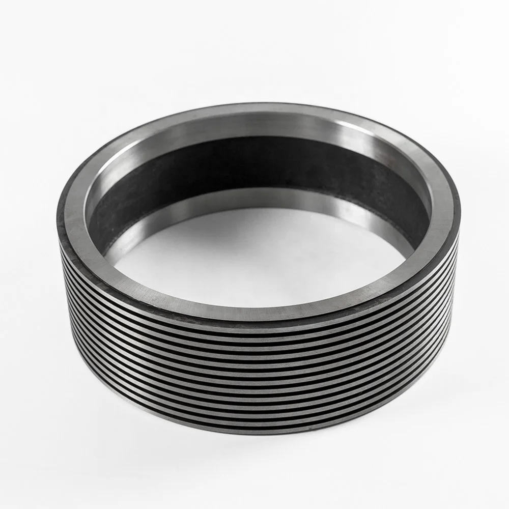 Custom High Precision Roll Tissue Paper Bag Slitting Circular Round Multi Groove Blade