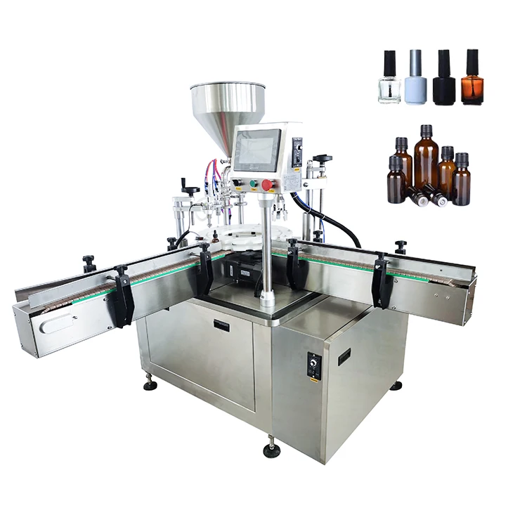 UBL Factory 30Ml Essential Oil Perfume Bottle Liquid Filling Capping Machine Liquid Automatic Essential Oil Filling Machine