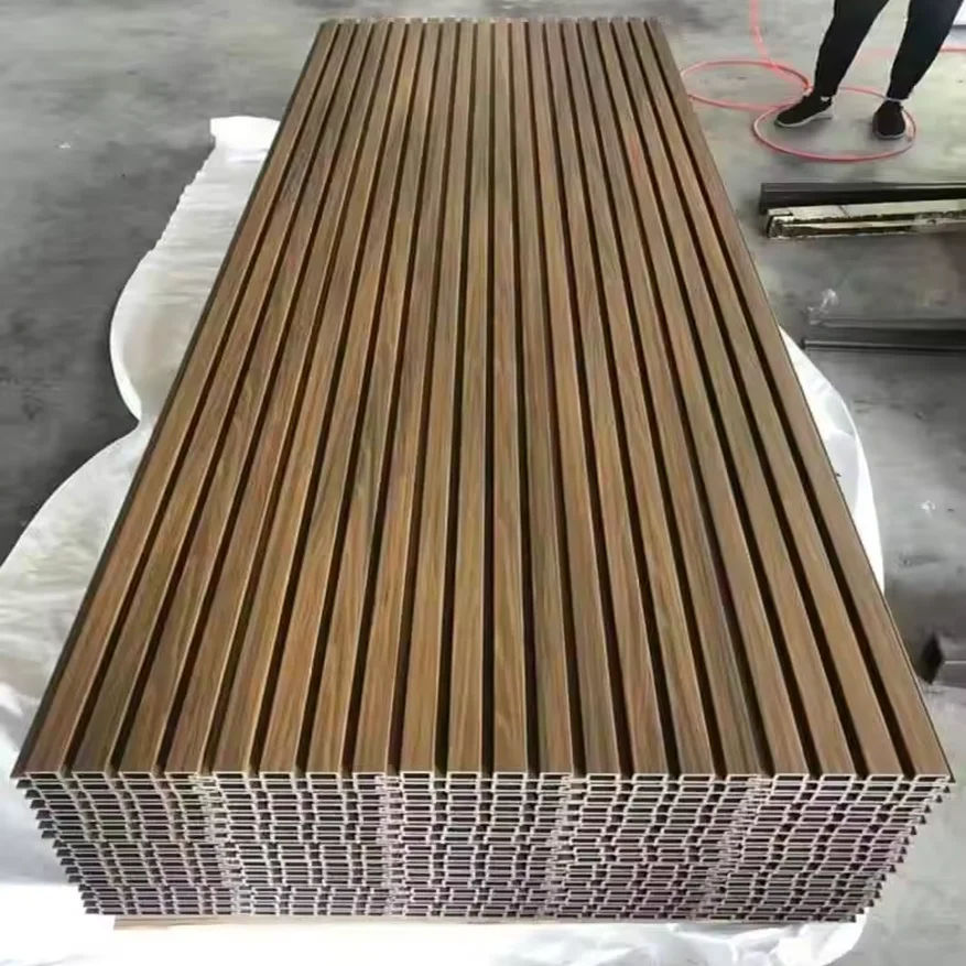 Co-Extrusion custom competitive price 3D Wall Panel Wood Plastic Composite WPC exterior wall cladding