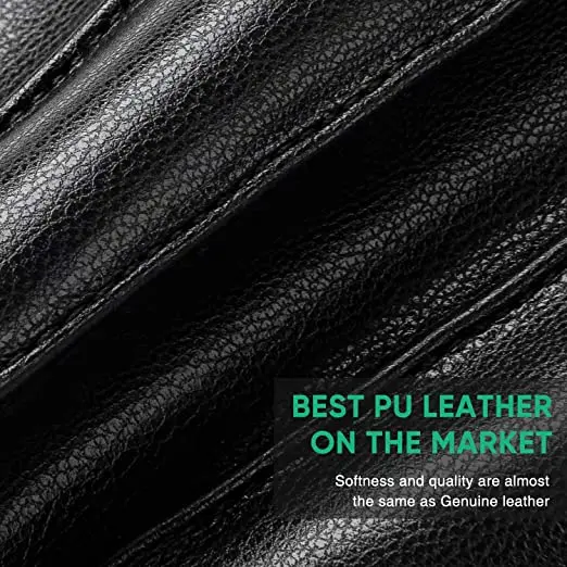 BSCI Manufacturer Custom Touch Screen Sheepskin Men Best Leather Gloves For Winter