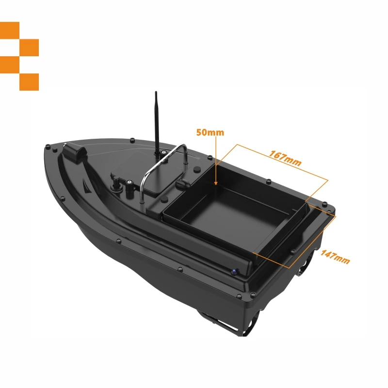 Рыболокатор с завода GPS 5200 мАч 2 0 кг 1 шт. бункер двумя двигателями 500 м рыболовная приманка дистанционным управлением