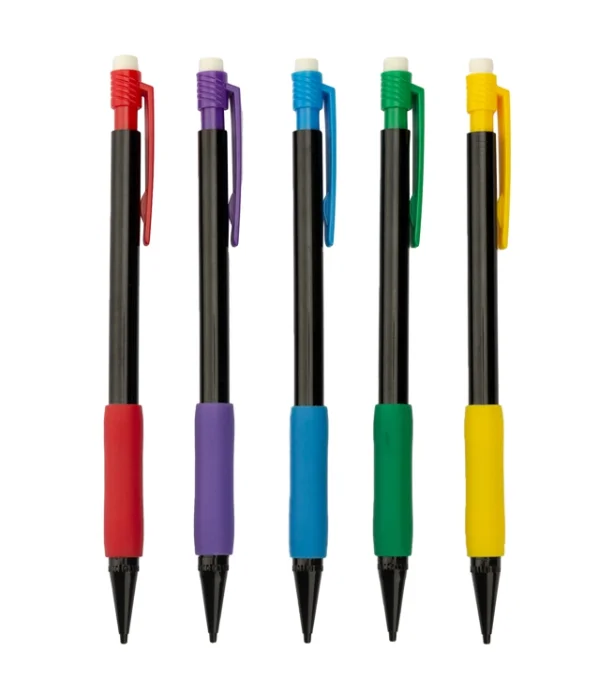 Good Quality 0.5 Mm Custom Logo Lead Retractable Mechanical Pencil With Eraser