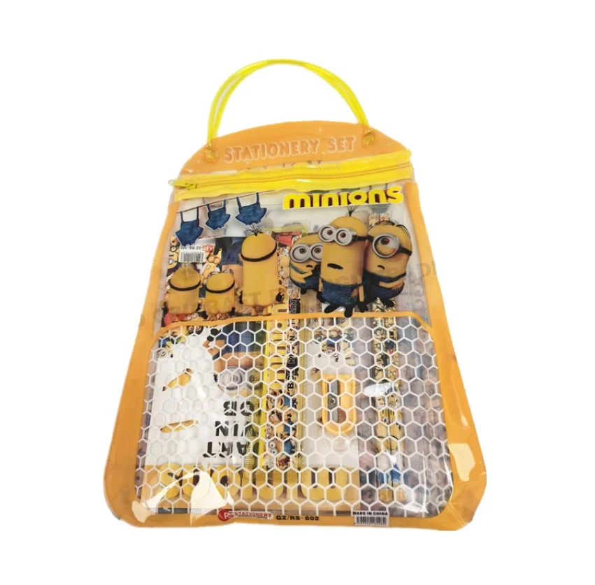 School Essentials Supplies Kit Items Bundle Wholesale Kids Gift Stationery Set