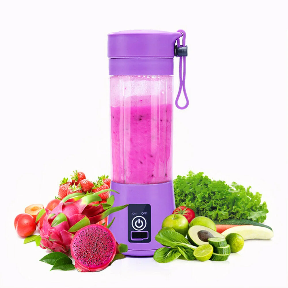 whole Professional fresh usb chargeable juicer blender portable for travel portable bottle juicers