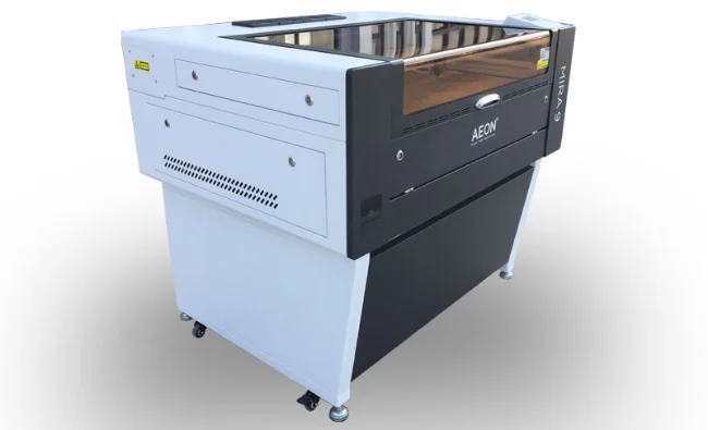 Class 1 Laser Aeon Mira 9 Double Color Board Cutting And Engraving Machine