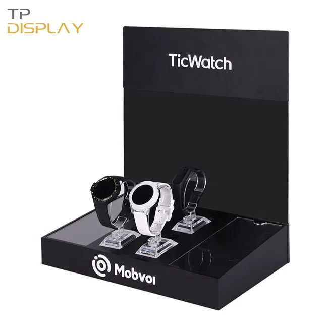 Wholesale New Product Countertop 70cm Height Clear Acrylic Jewelry Display Acrylic For Shop