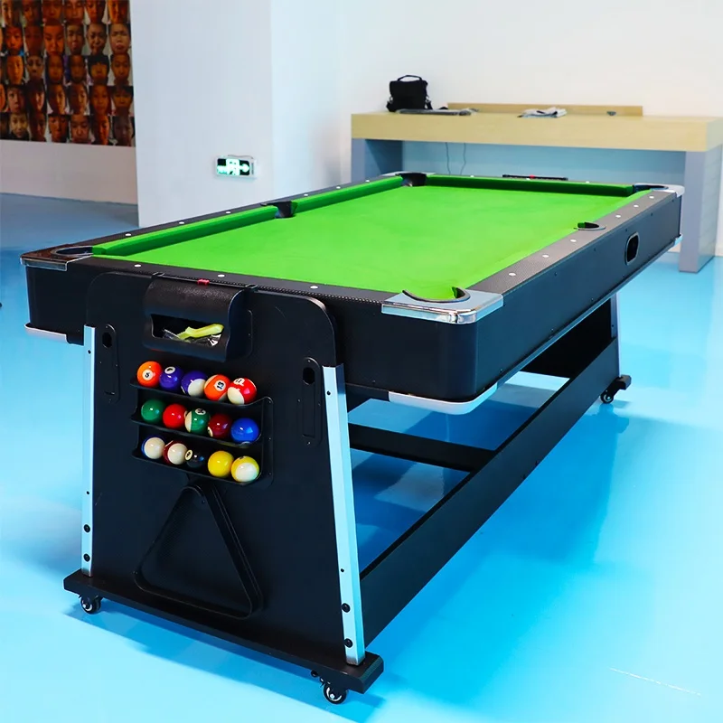 Wholesale multi-function 4 in 1 game pool table 7 feet hot sale pool table air hockey table tennis