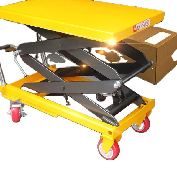 High Lift hydraulic  scissor lift hand pallet truck Customize with three scissors