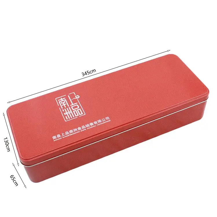 
Spot portable tin can with lock hinge lunch box beauty tool holding can storage tin box 