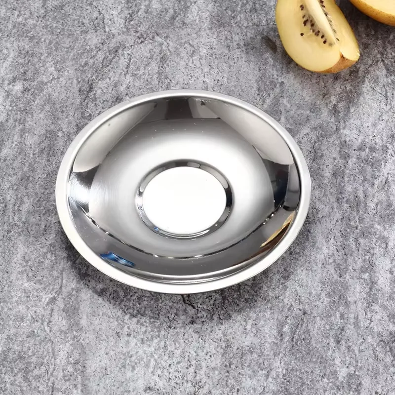 Оптовая продажа кружка для чая с водой и молоком многоразовые чайные чашки блюдца набор кофейных чашек из нержавеющей стали ковшом супа