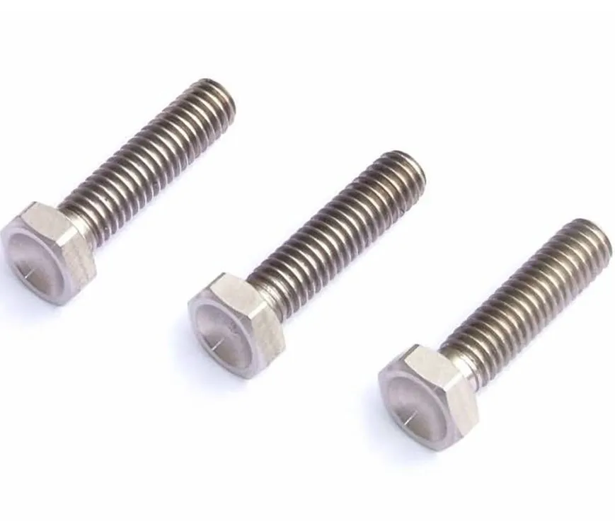 custom titanium bicycle pedal axles screws bolts in titanium screws and nuts
