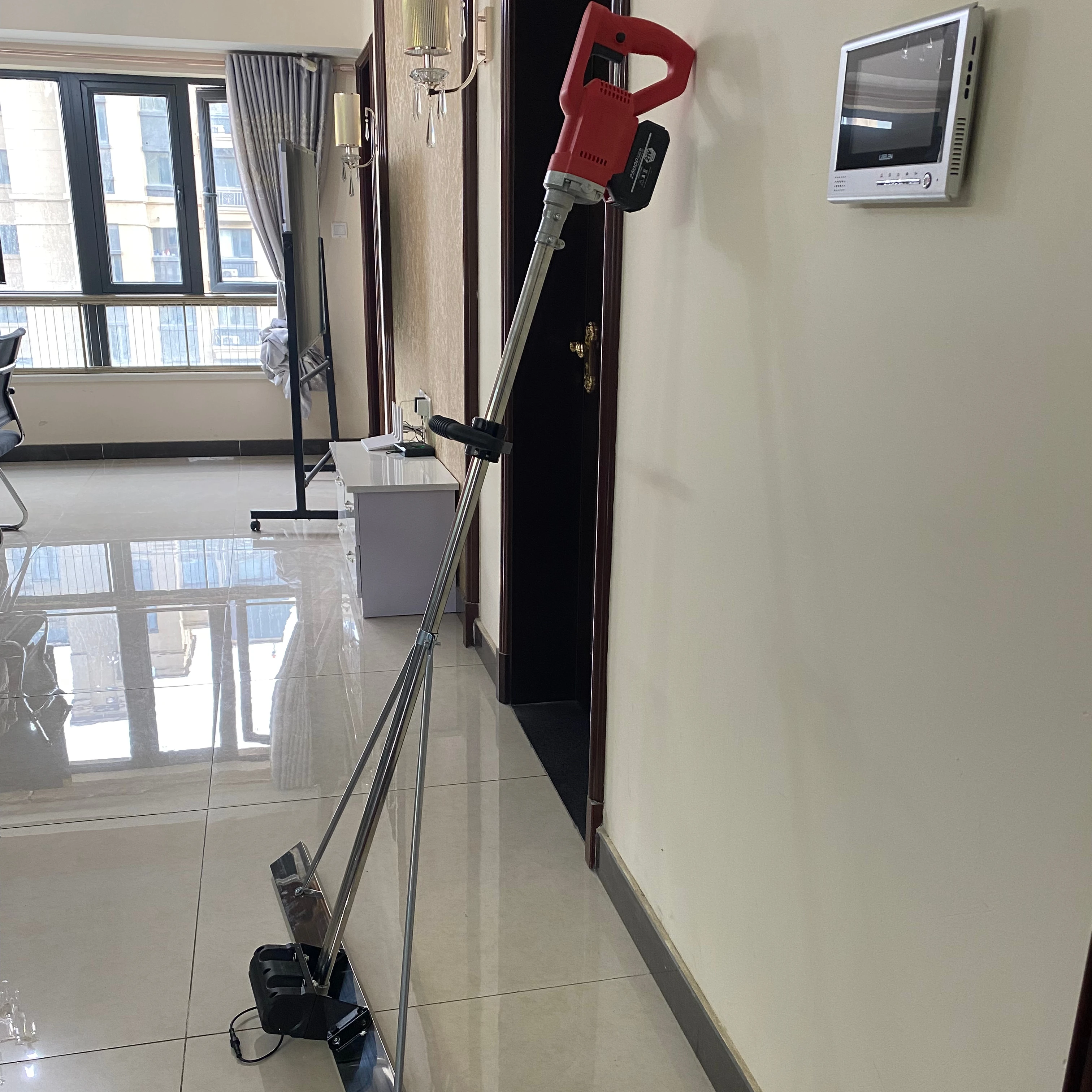 Li-ion battery electrical Concrete Power Screed Pavers Cement Floor Leveling Screeding Machine