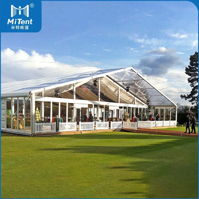 Guangzhou Mite Decorated Wedding Marquee Tent for Outdoor Concert Event Celebration