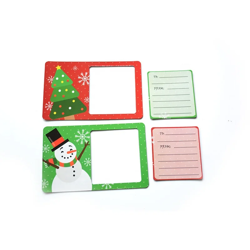 Christmas Gift Reusable Magnetic Picture Frame Photo fridge magnet