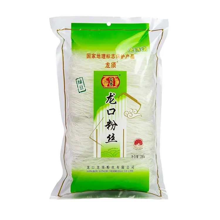 Competitive Price New Design Clear White Longkou Thread Mung Bean Vermicelli
