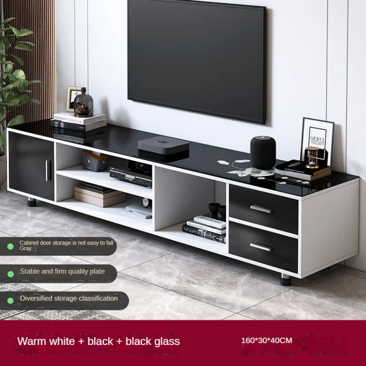 DSG-20 Modern TV Media Cabinet TV Unit Storage Organizer Display Stand Living Room Furniture TV Bench