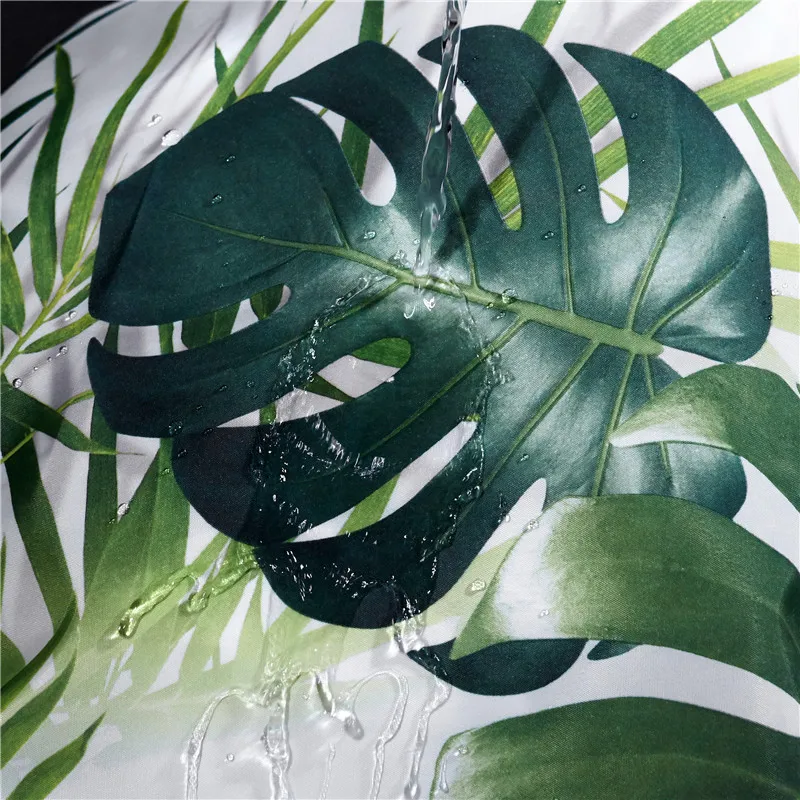 Wholesale polyester waterproof printing bathroom shower curtains