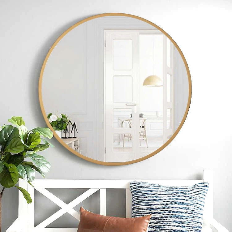 Best selling 24in 28in 30in 36in 40in wall mirror round mirror furniture