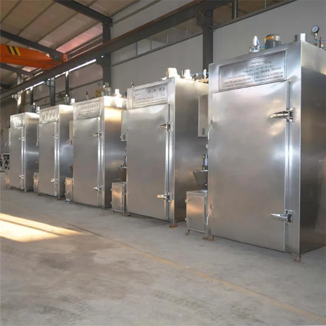 Meat processing equipment fish smoking and drying machine smoke machine for fish