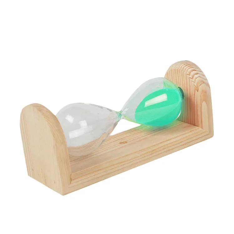 Factory wholesale hourglass sand timer Wooden Sauna Accessory Sauna 15 minutes Sand Timer