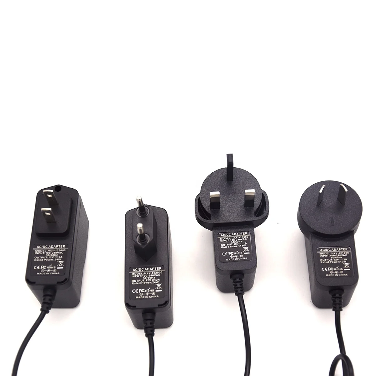 220v 230v ac to 1000ma 0.5a 1a 12v dc power adaptor  5v 1a 2a ac adapter