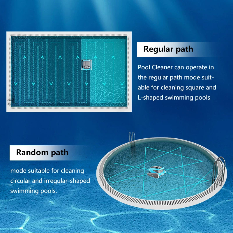 2023 New Arrival Wholesale Pool Water Cleaning Equipment Automatic Vacuum Cleaner