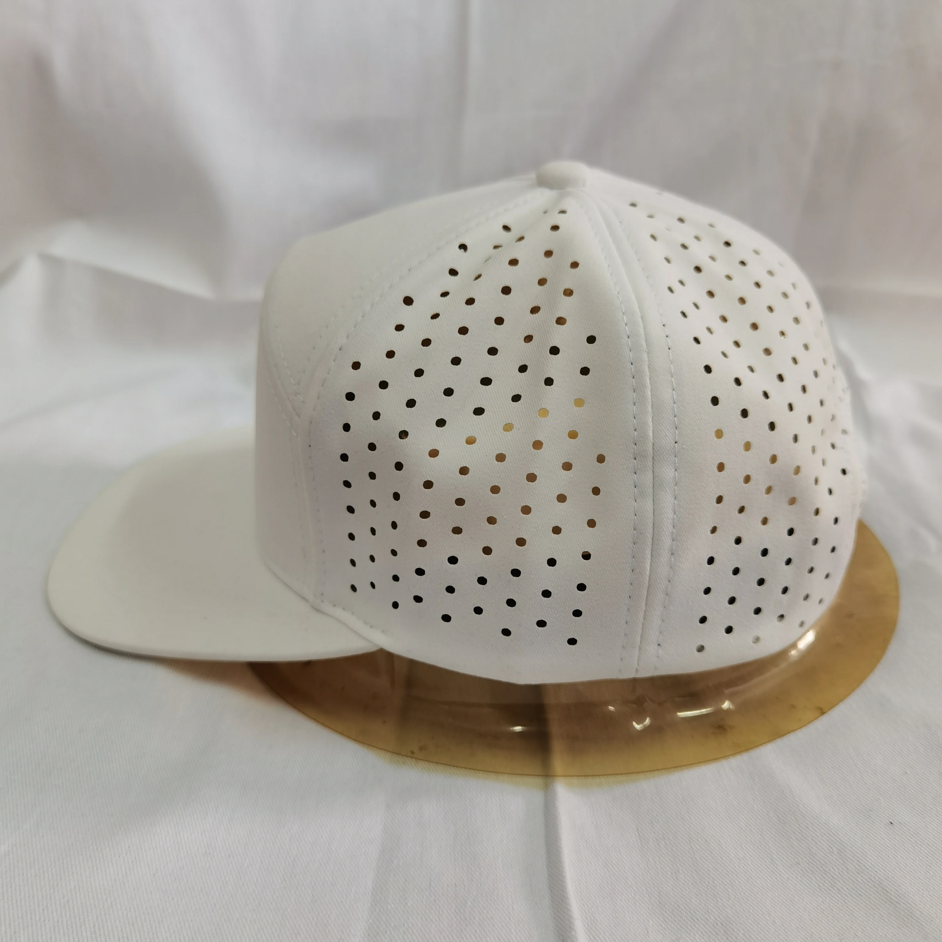 Laser Cutting Hole Waterproof Baseball Cap 6 Panel Bulk Wholesale Laser  Drilled Baseball