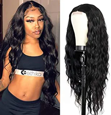 Wholesale Deep Curly Wigs Heat Resistant 65cm Synthetic Hair French Lace Frontal Curly Wigs