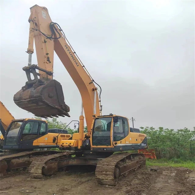 Экскаватор Подержанный Hyundai R330LC-9 330 гидравлический гусеничный экскаватор 33-тонный Спот продажа простой и в эксплуатации