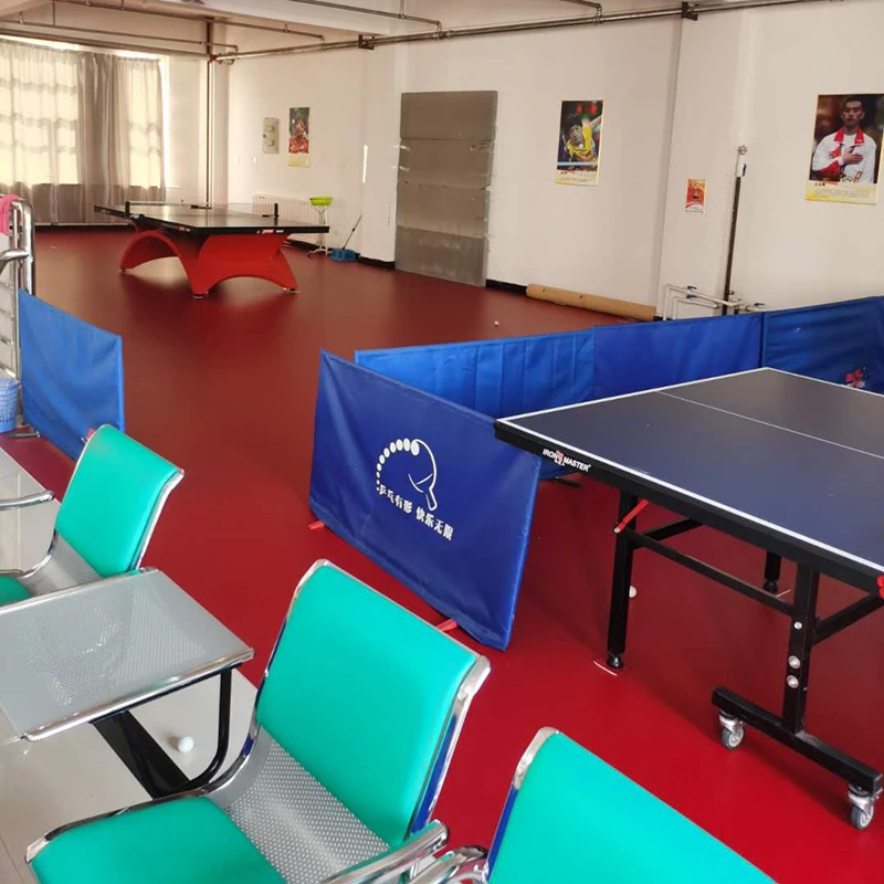 indoor professional ITTF approved table tennis floor mat 3.5mm-6.0mm