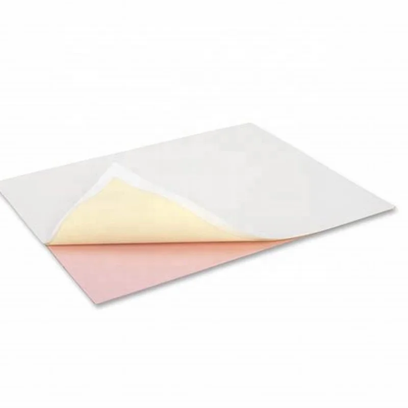 China Mixed Colors Carbonless NCR Paper 50gsm, 55gsm, 60gsm