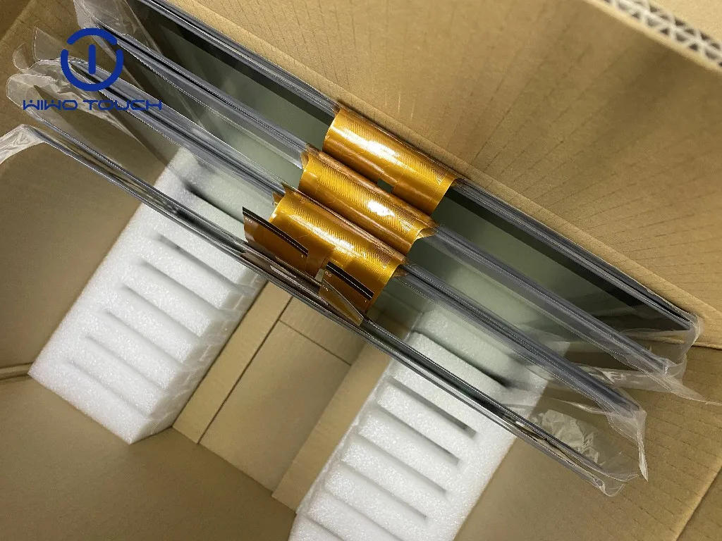 OEM 19 inch LCD touch screen overlay kit customize capacitive touch panel for kiosk