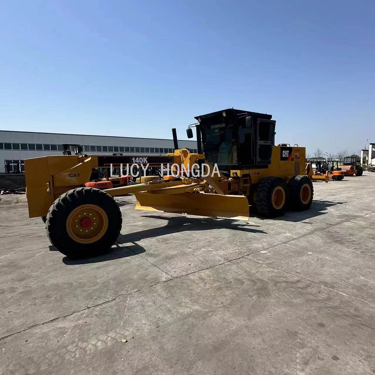 Cat 140K motor grader used caterpillar140K 140G 140H motor grader in high quality original pump