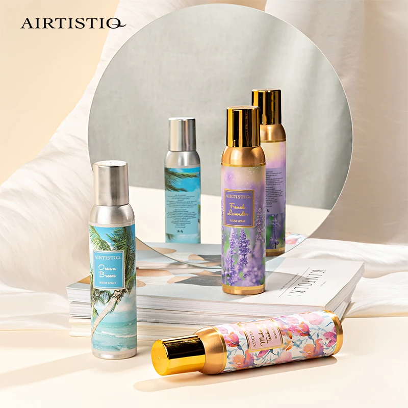 Wholesale Home Fragrance House Spray Air Freshener Room 180ml  Aluminum Cans Fragrant Room Sprays