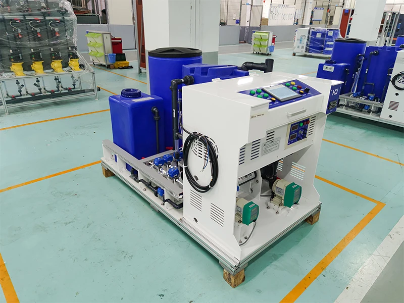 Available Chlorine Capacity 50g/hr Electrolysis Salt Water Chlorinator  Sodium Hypochlorite Generator for Water Treatment