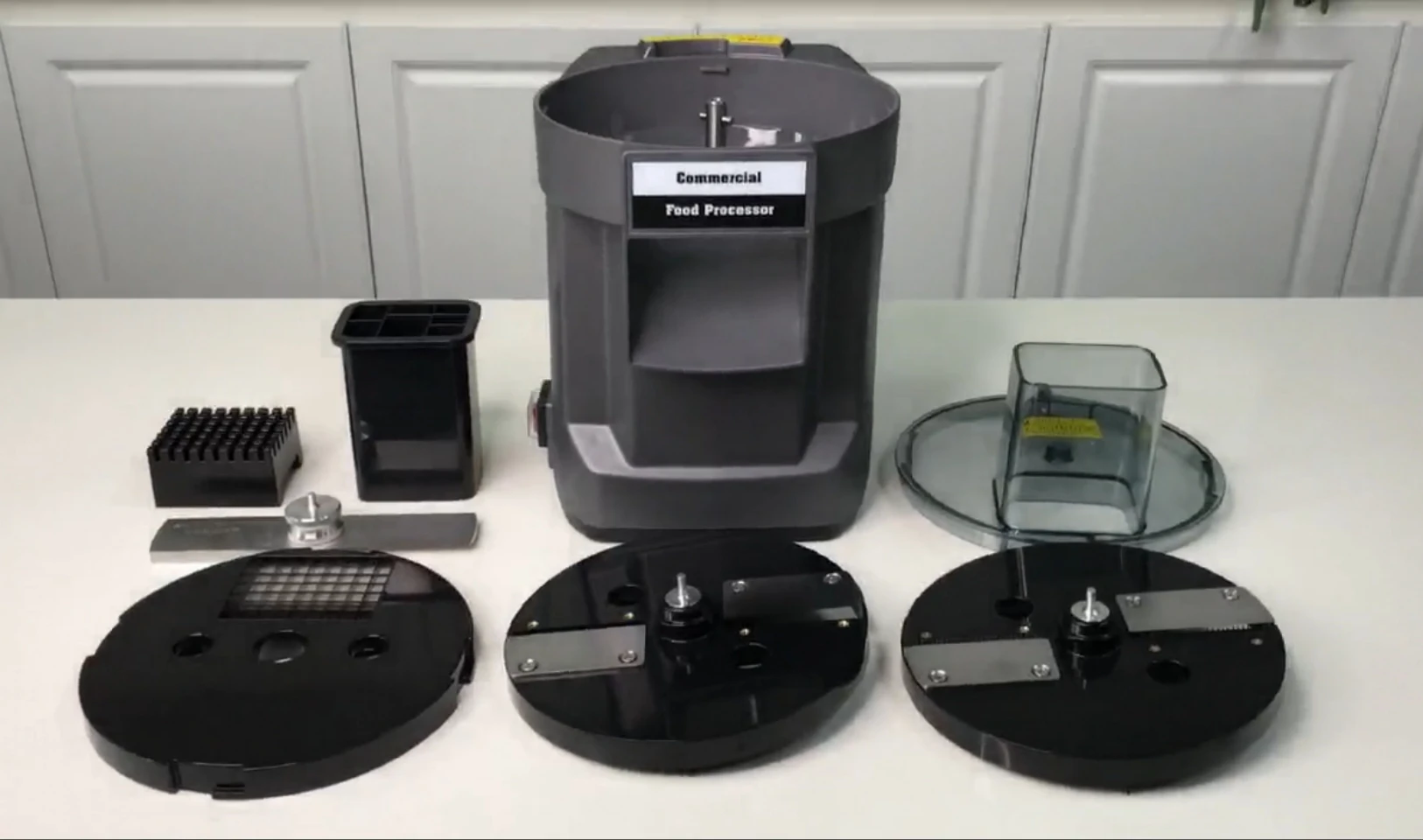 Electrical Vegetable Processor Create Consistent Dicing Cut the vegetable into Cubes, Strips and Slices in different thickness