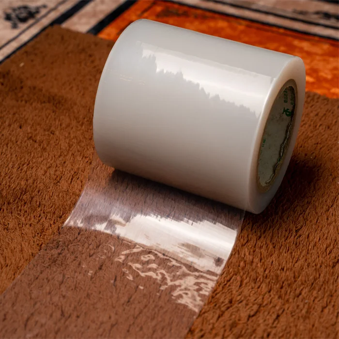 610mm width high adhesive car mats protective film sticky plastic carpet protector for cars