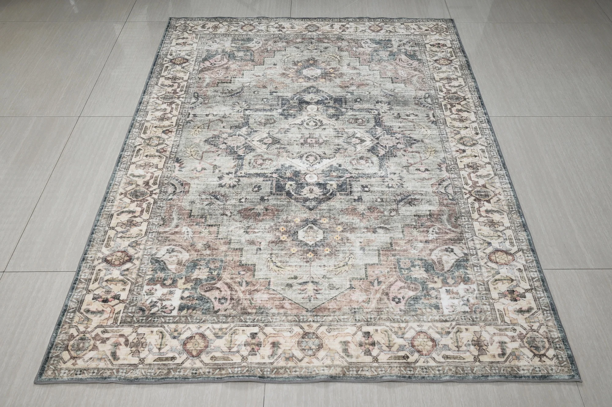 custom designed heat-transferring printed carpet soft machine washable foldable home decoration area rugs