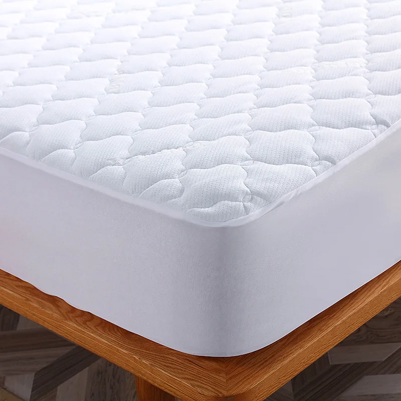 Luxury soft  jacquard quilted mattress pad fiffted Waterproof Mattress Protector Hypoallergenic Mattress Pad