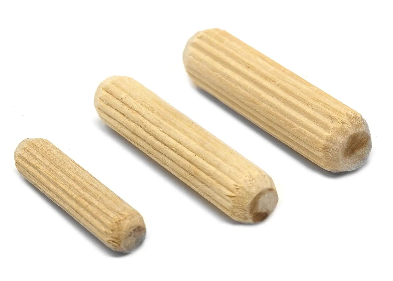 Decorative Wood Crafts Unfinished Hardwood Sticks Round Natural Wood Dowels Rods Different Size Wooden Dowel Pins