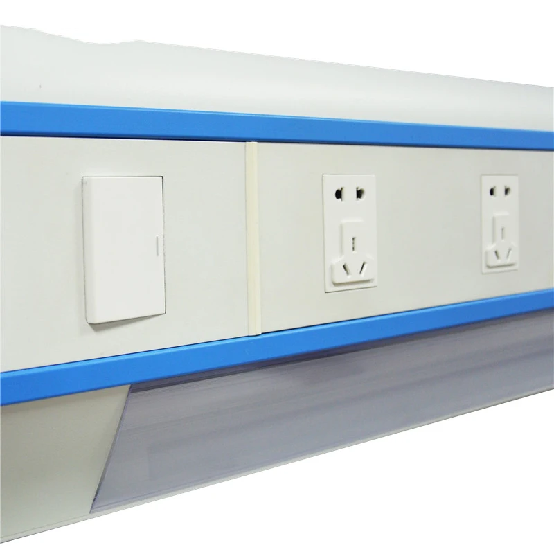 Medical Gas Supply Oxygen Outlet Hospital Bed Head Unit For Icu Hospital Ward Equipment