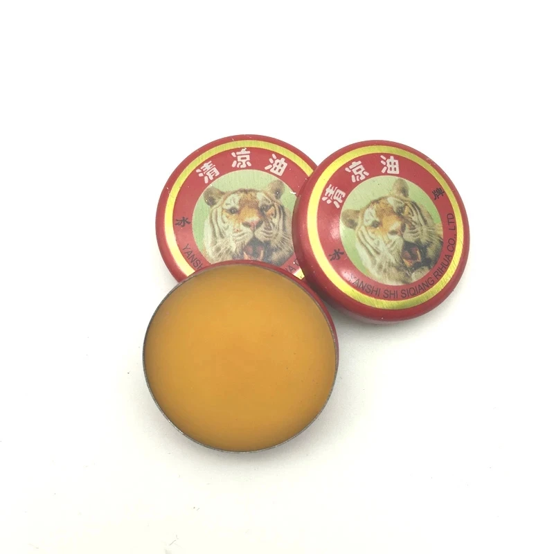 Natural Tiger Balm Essential Oil Cold Headache Dizziness Muscle Tiger Balm Ointment