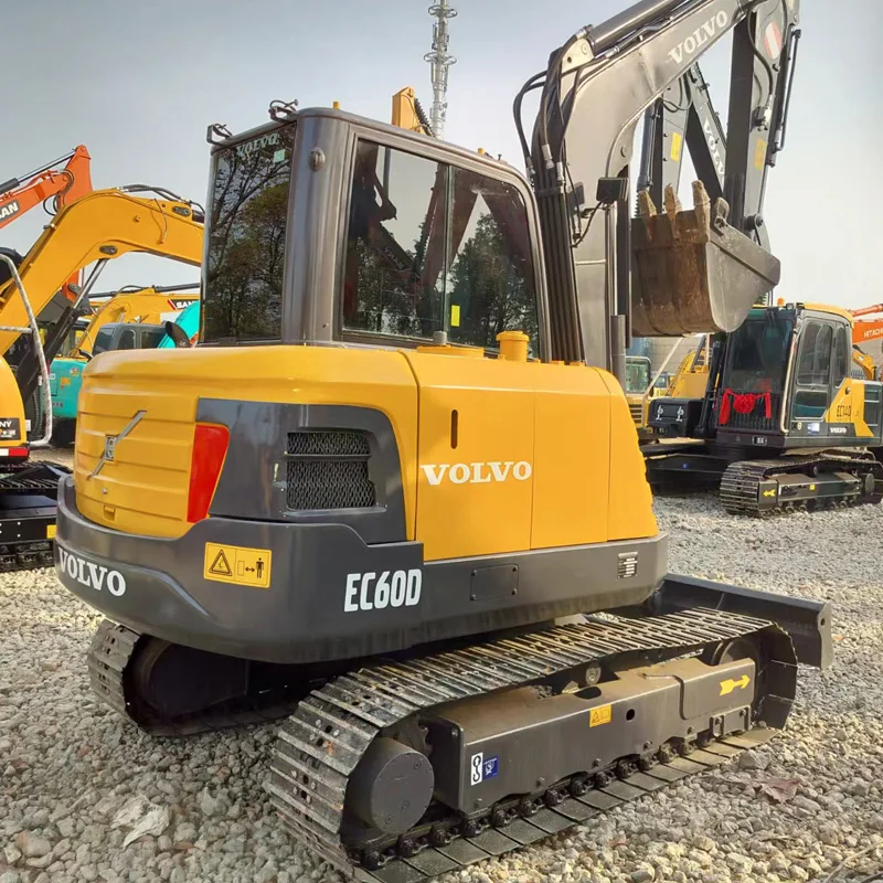 Фирменное землеройное оборудование Volvo б/у экскаватор volvo EC60BLC ec60 6T
